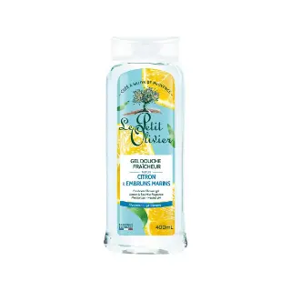 Shower Gel Lemon-Sea 400 ml 7923 Le Petit Olivier - Le Petit Olivier