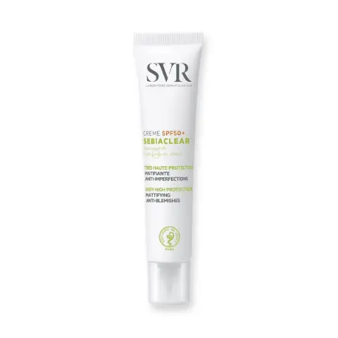 დამატენიანებელი კრემი Spf50+ Sebiaclear 40 მლ 2382 ესვიერი - Svr