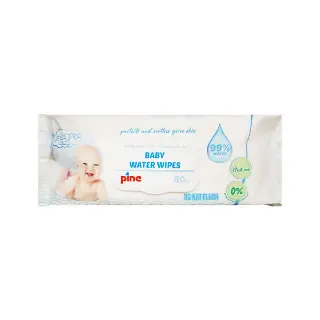 Влажные салфетки H2O 99% 80 шт 5922 Файн - Pine