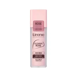 Сияющая база для макияжа BaseSerum Rose 0215 Lirene