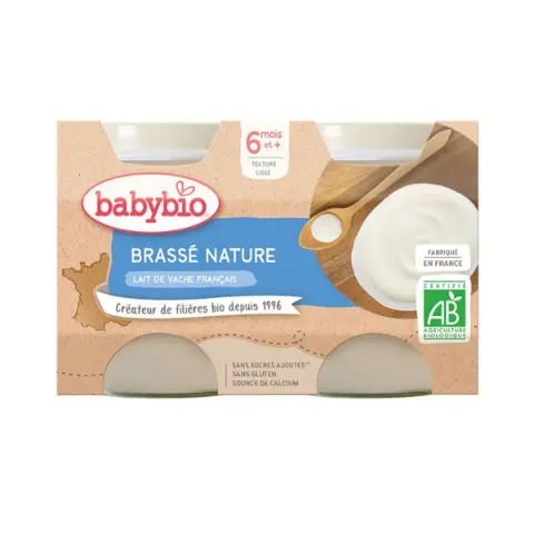 ფრანგული იოგურტი ძროხის რძით 0859 ბეიბი ბიო - Baby Bio