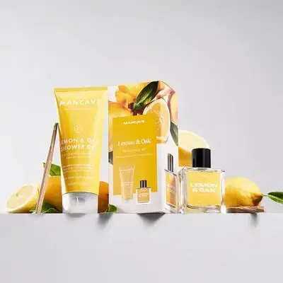 MenCave Gift Set Perfume + Shower Gel Lemon & Oak