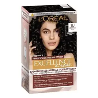L'Oréal Excellence 1U Hair Dye Black