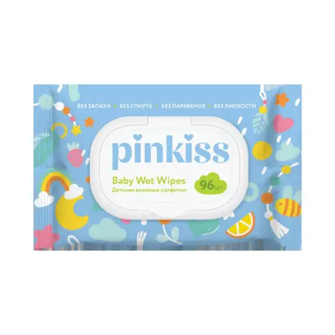 Влажные салфетки N96 0247 Пинкис - Pinkiss