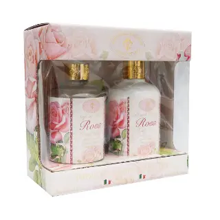 Liquid soap and shower gel rose 4848 Fiorentino