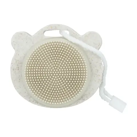 Titania – Double-Sided Face Cleansing Brush with Wheat Bran