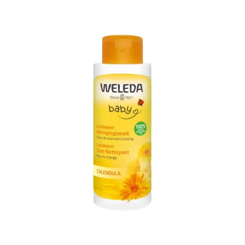 Детское молочко очищающее 400 мл 4534 Weleda