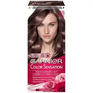 Garnier Color Sensation Hair Dye 6.12 Cold Mocha
