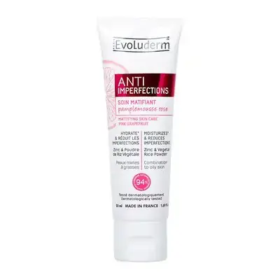 Evoluderm Mattifying Face Cream for Oily Skin 50ml