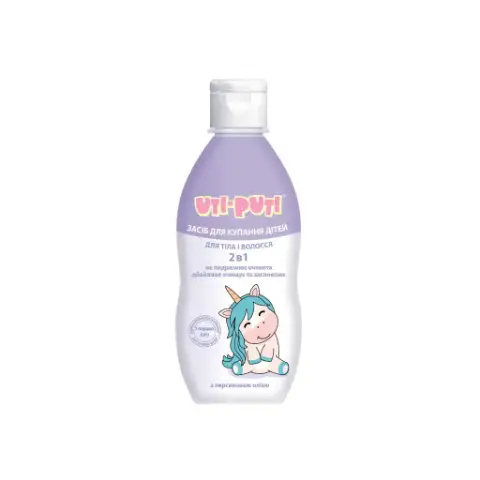 Uti-Puti - Baby Bath Product 2-in-1 (Head, Body) with Essential Oil From 0 Months 200g