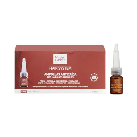 Против выпадения волос 14 ампул HAIR SYSTEM 2070 Martiderm