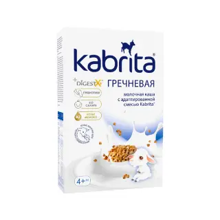Кабрита Каша из козьего молока гречневая с 4 месяцев 180 г 6345