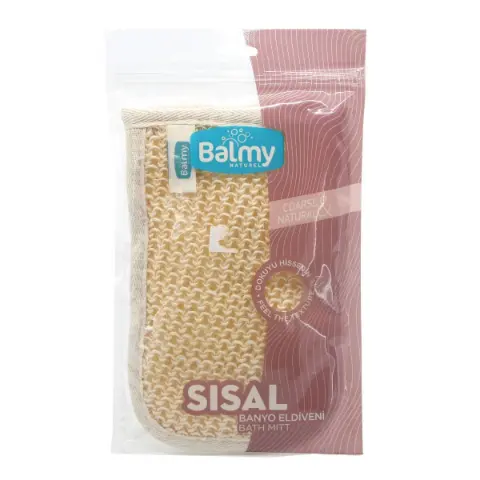 Sponge hand mitten facial tissue balm Balmy