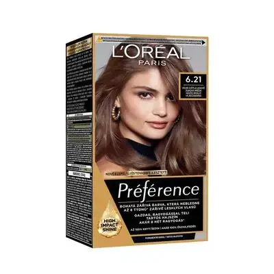 L'Oréal Preference hair color 6.21