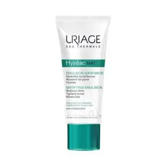 Uriage Iséacne Matifying Moisturizing Cream-Gel Pore Minimizing Combination/Oily