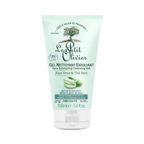 Gel Exfoliant Aloe 150ml 0028 Le Petit Olivier