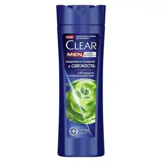Шампунь для мужчин Clear Ледяная свежесть 380 мл