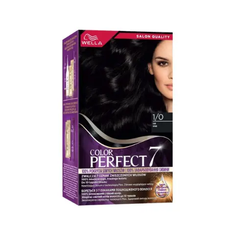 Краска для волос Color Perfect 1/0 8253 Велла - Wella