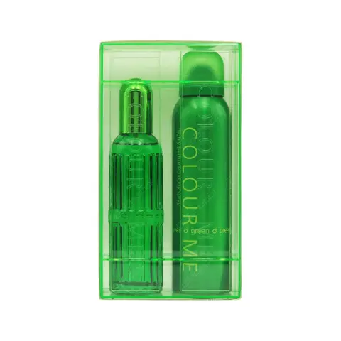 Парфюмерный набор COLOUR ME спрей для тела Green 100+150 мл 1697 Milton