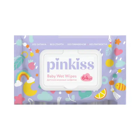 Влажные салфетки N64 0230 Pinkiss