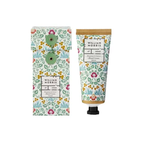 William Morris Hand Cream Bergamot & Vetiver 5794 Heathcote & Ivory