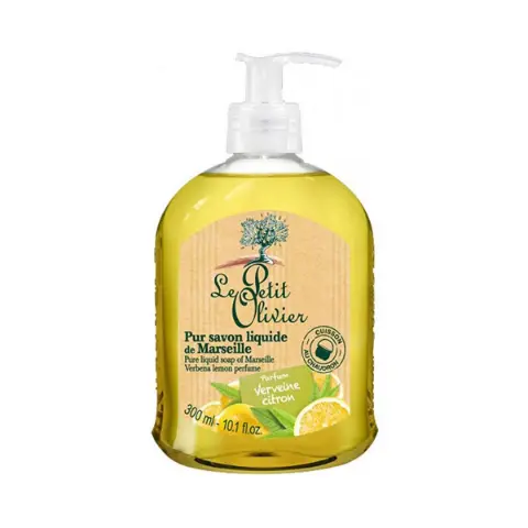 Liquid soap verbena 300ml 6056 Le Petit Olivier