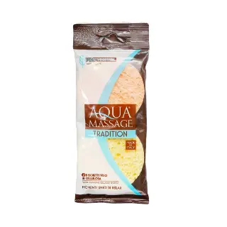 Aqua Massage 2-piece makeup remover cloud