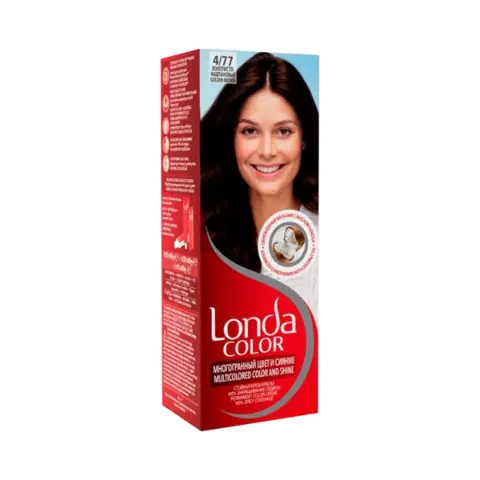 Краска для волос золотисто-кофейная 4/77 4342/6779 Londa