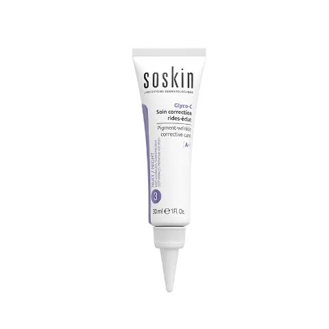 Soskin Night Cream with Glycolic Acid and Vitamin C 30ml