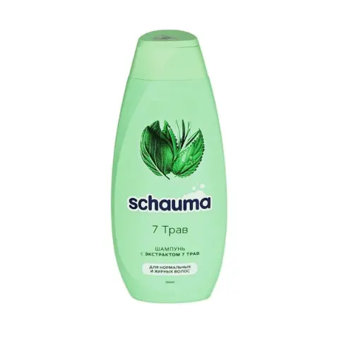 Шампунь 7 трав 400мл 3600 Schauma