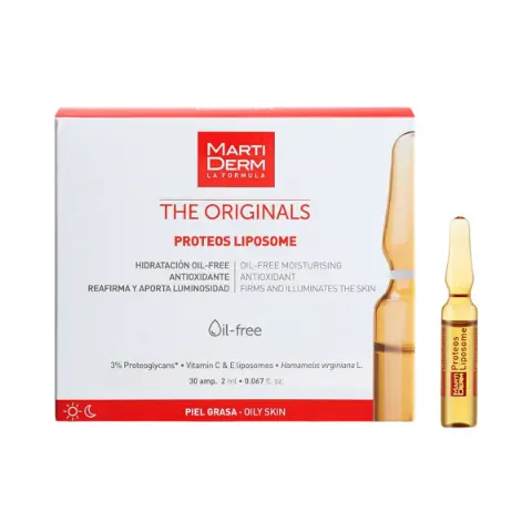 Facial serum liposome The Originals Proteos 10 ampoules Martiderm