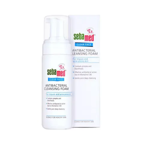 Oily skin antibacterial cleanser 150ml Sebamed