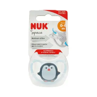 Силиконовая соска SPACE пингвин 2899 Nuk