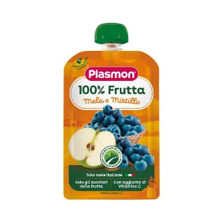 Pouch apple and grape 5115 Plasmon