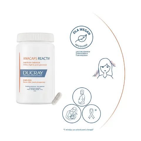 Ducray Anacaps Reactiv Anti-Hair Loss Capsules 30 capsules