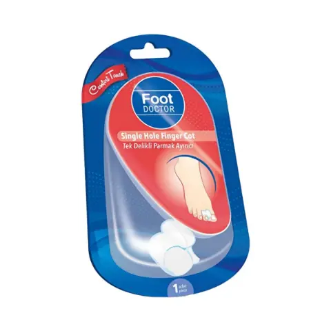 Foot Doctor 1-hole toe separator 2 pieces