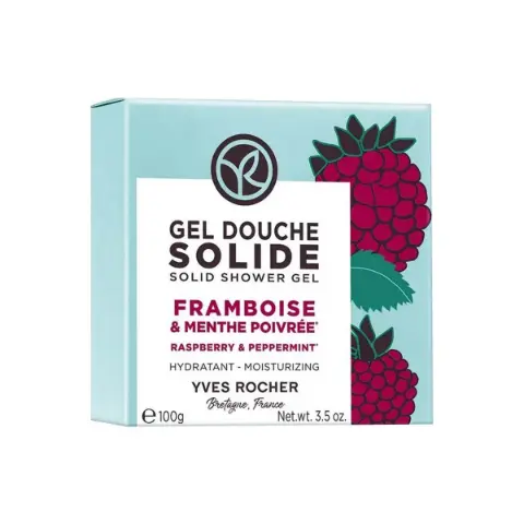 Yves Rocher Raspberry & Mint Solid Soap 100g