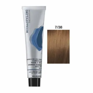 Elgon Hair Dye 7/38 Blonde Golden Hazelnut