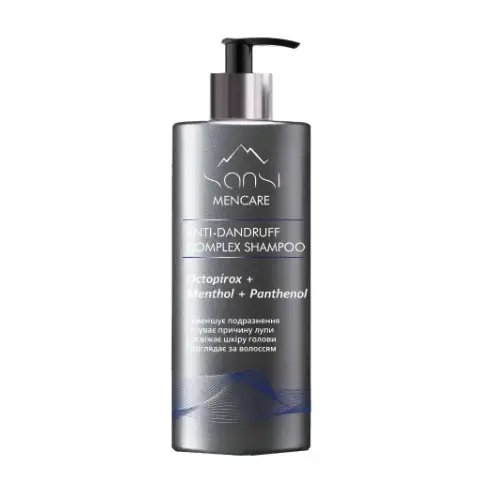 Sansi шампунь для мужчин MenCare, антисеборейный 400г