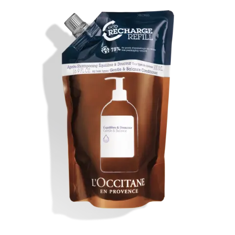 Gentle hair conditioner for all hair types eco-refill 500 ml