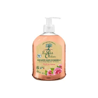 Liquid soap rose 300ml Le Petit Olivier