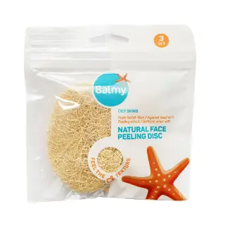 Peeling sponge loofah 3-in-1 9334