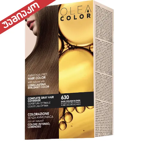 Olea Color Hair Dye 630 Dark Golden Blonde