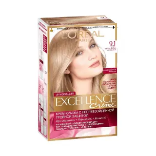 Краска для волос Excellence 9.1 2370/1218 Loreal