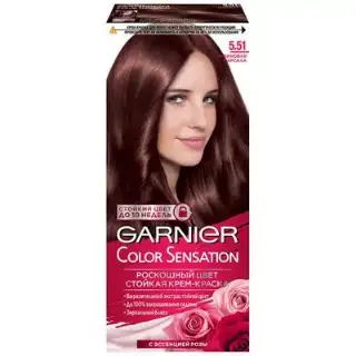 Garnier Color Sensation Hair Dye 5.51 Ruby Red