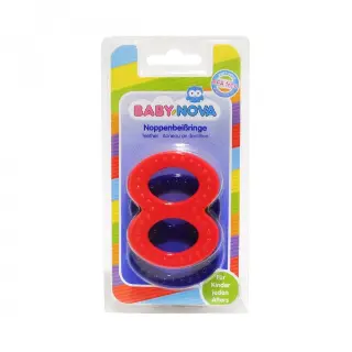 Массажер для дёсен кольцо жёсткое 31188 Baby Nova