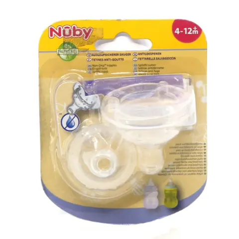 Соска на бутылочку 2шт 9237 Nuby