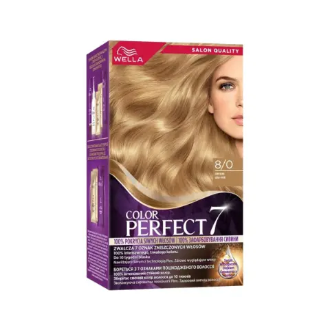 Краска для волос Color Perfect 8/0 8376 Велла - Wella