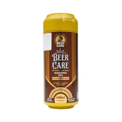 Шампунь-гель укрепляющий 2в1 400 мл 2047 Бир Кеа - Beer Care