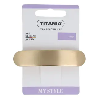 Titania – заколка для волос металл золото 7,5см